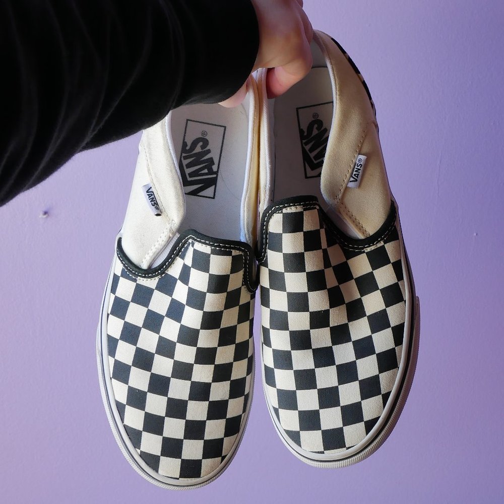 Checkered Vans
